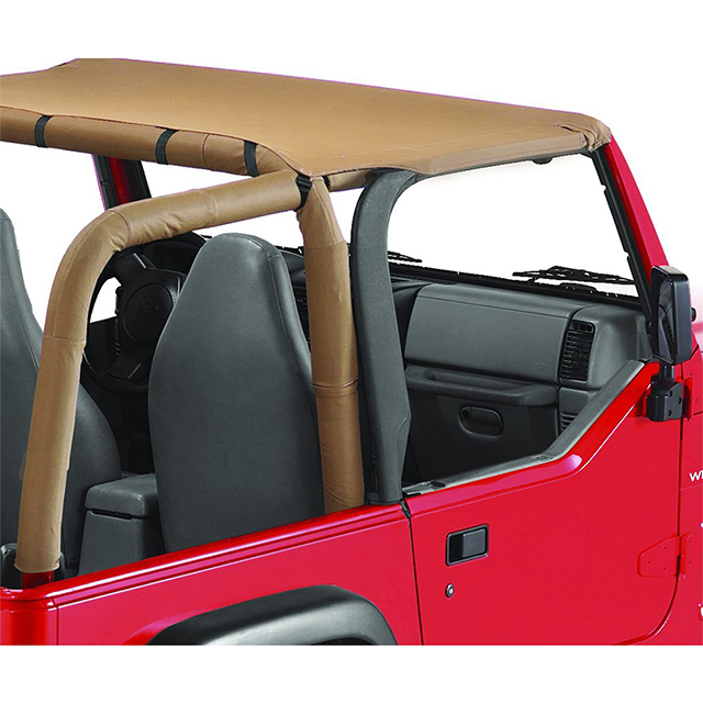 PERFECTOP® Header Standard Targa Style Bikini Top for Jeep Wrangler TJ 1997-2002 52525-37